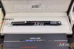 Perfect Replica Montblanc Stainless Steel Clip Black M Marc Rollerball Pen